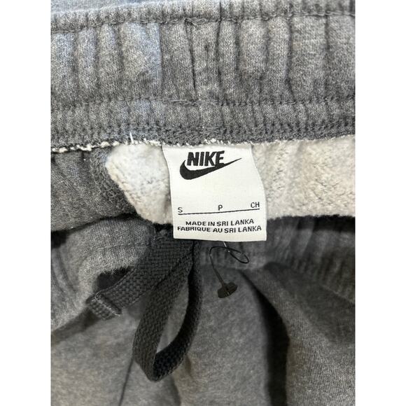 Nike Boys Gray Jogger Athletic Regular Fit Gym Draw String Fleece Sweatpants SM - Picture 7 of 8